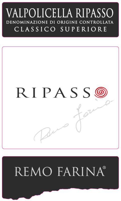 Remo Farina Valpolicella Classico Superiore Ripasso 2011 Front Label