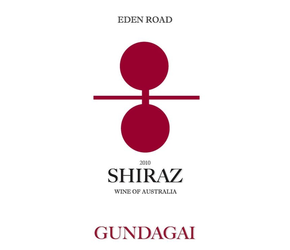 Eden Road Gundagai Shiraz 2011 Front Label