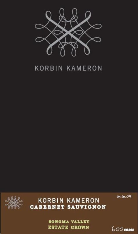 Moonridge Vineyards Korbin Kameron Cabernet Sauvignon 2010 Front Label