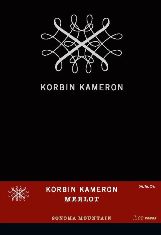Moonridge Vineyards Korbin Kameron Merlot 2007 Front Label