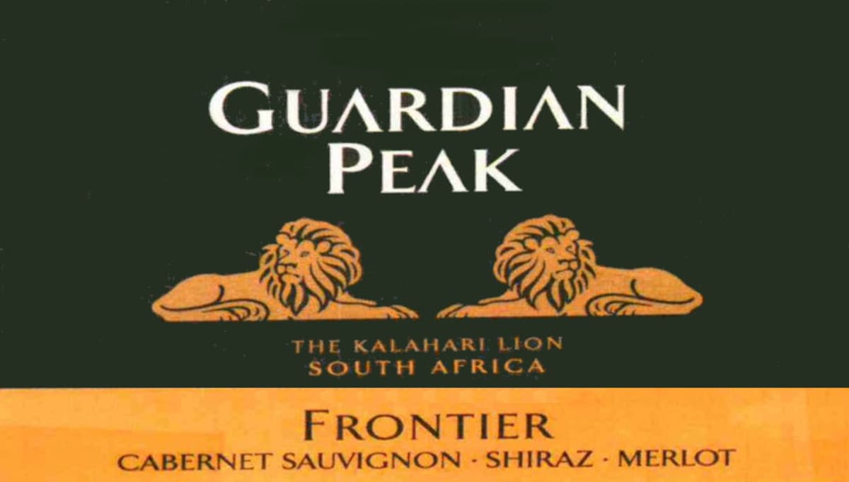 Guardian Peak Frontier 2011 Front Label