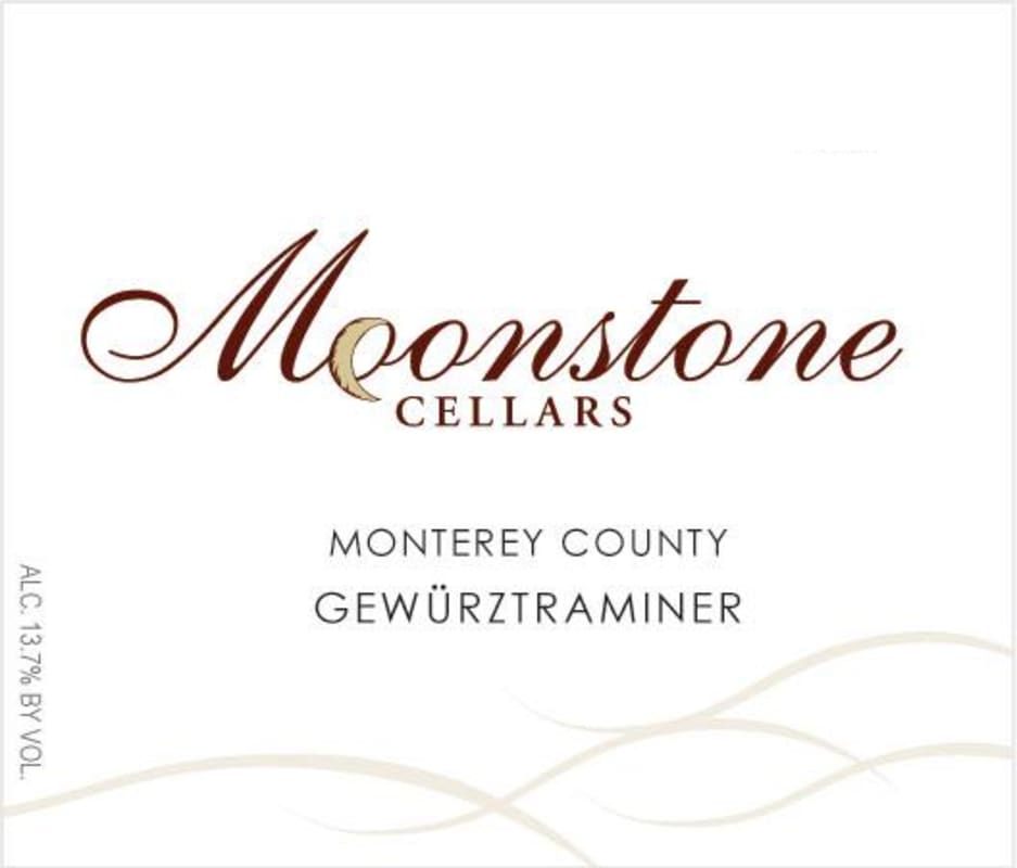 Moonstone Cellars Gewurztraminer 2015 Front Label
