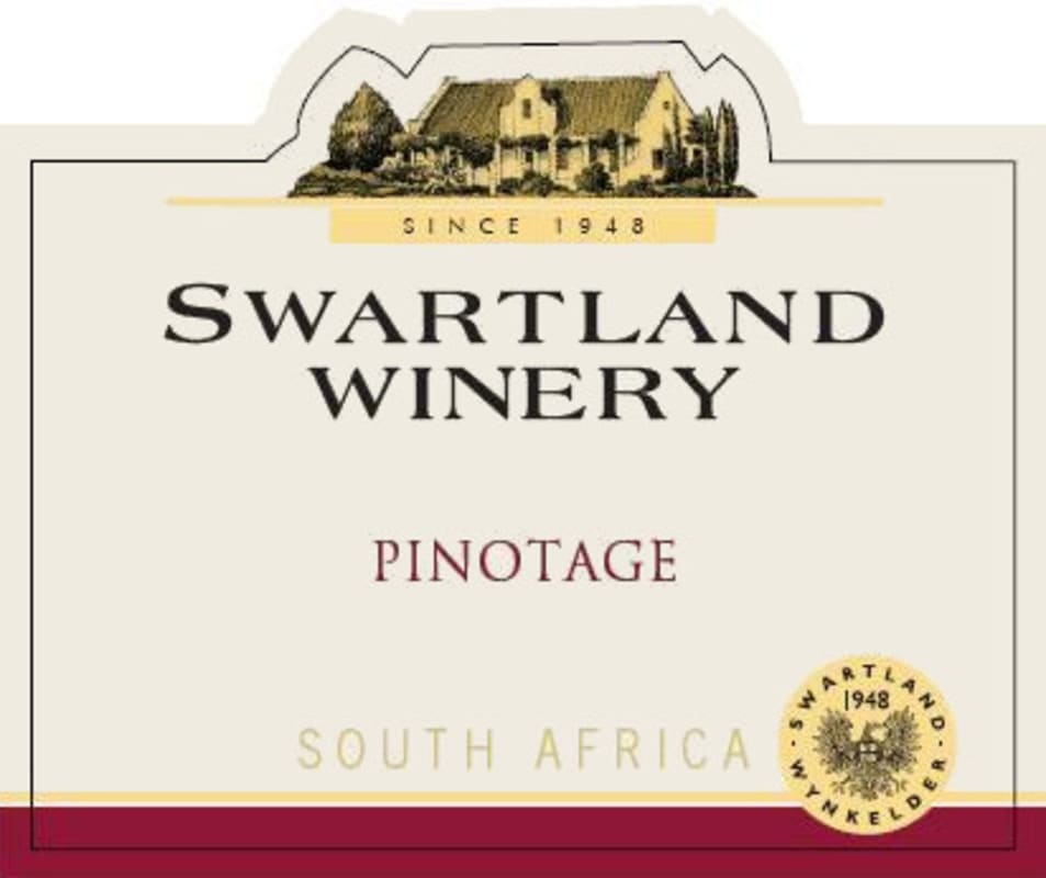 Swartland Pinotage 2011 Front Label