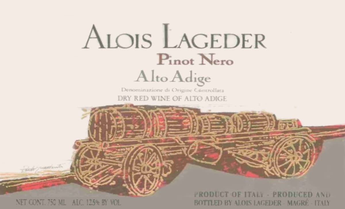 Alois Lageder Pinot Nero 2011 Front Label