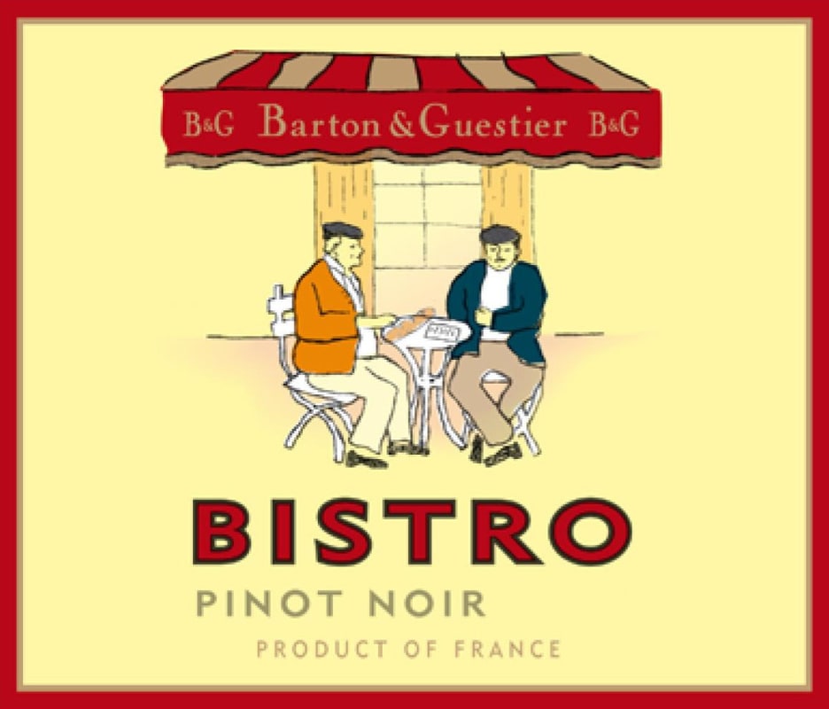 Barton & Guestier Bistro Pinot Noir 2011 Front Label