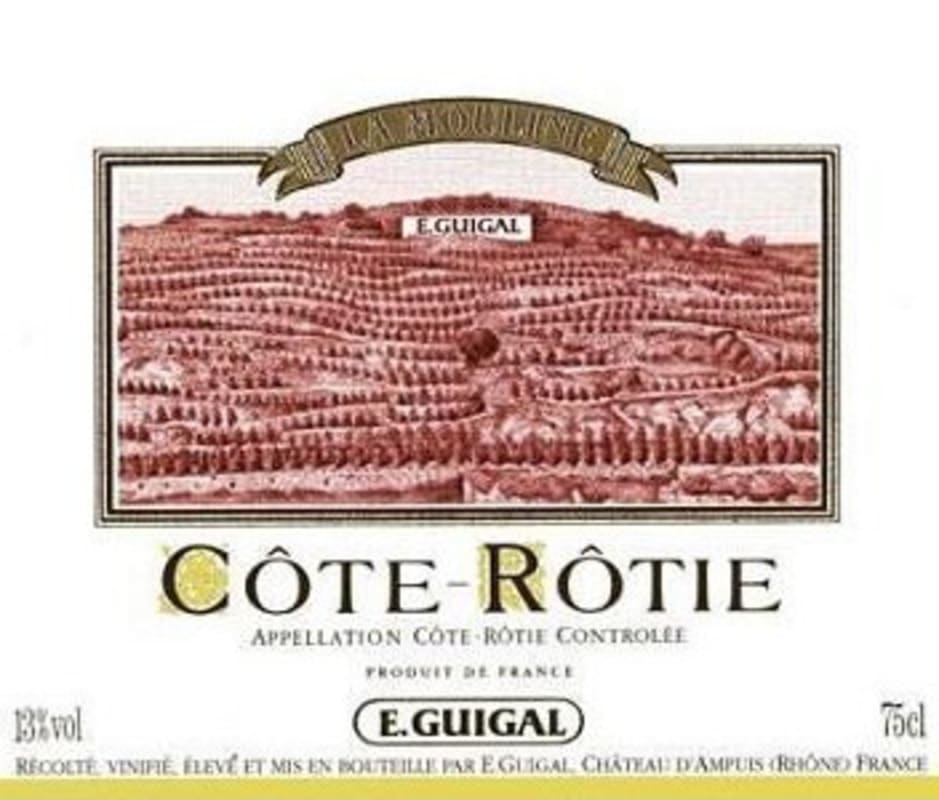 E. Guigal Cote Rotie La Mouline 2011 Front Label