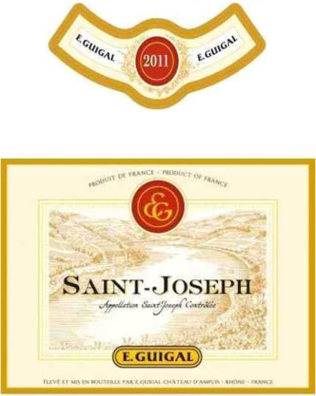 E. Guigal Saint-Joseph Rouge 2011 Front Label