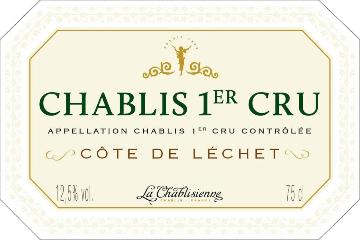 La Chablisienne Chablis Cote de Lechet Premier Cru 2011 Front Label