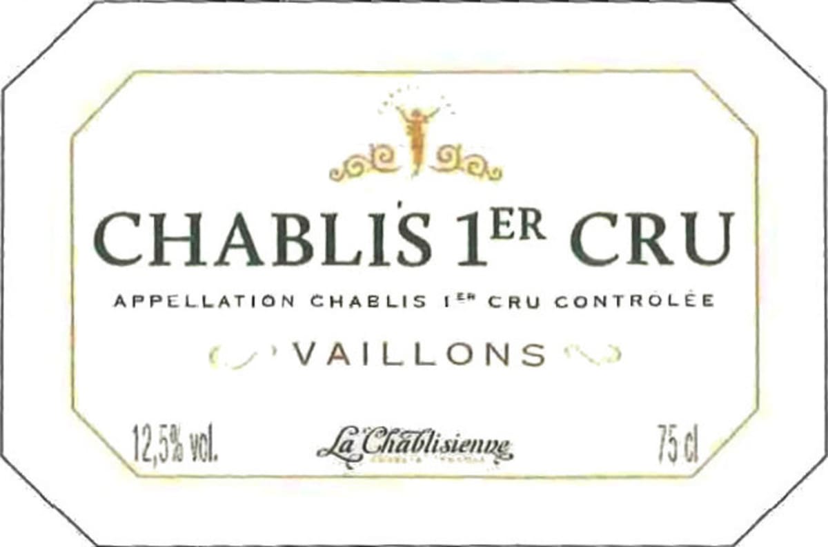 La Chablisienne Chablis Vaillons Premier Cru 2011 Front Label