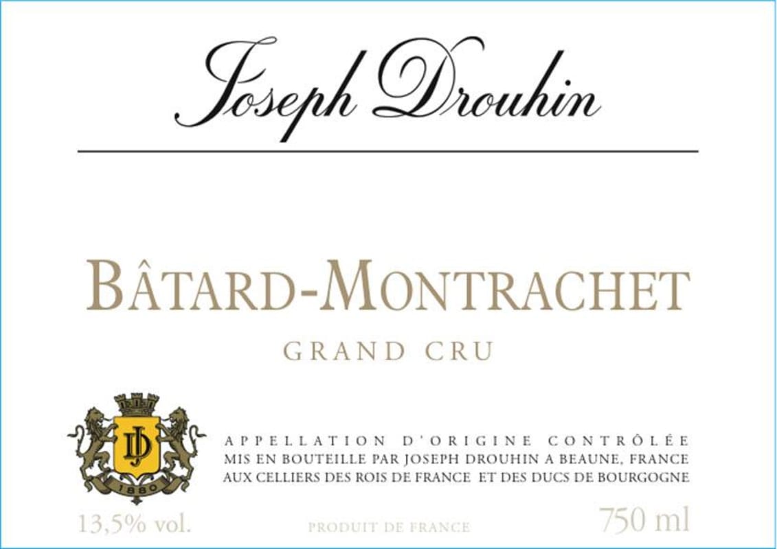 Joseph Drouhin Batard Montrachet Grand Cru 2011 Front Label