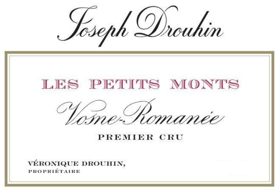 Joseph Drouhin Vosne-Romanee Petit Monts 2011 Front Label