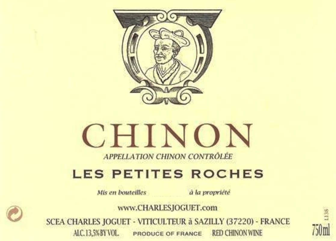 Charles Joguet Chinon Les Petites Roches 2011 Front Label