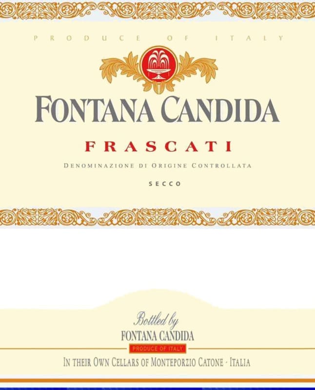 Fontana Candida Frascati 2011 Front Label