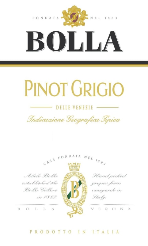 Bolla Pinot Grigio 2011 Front Label