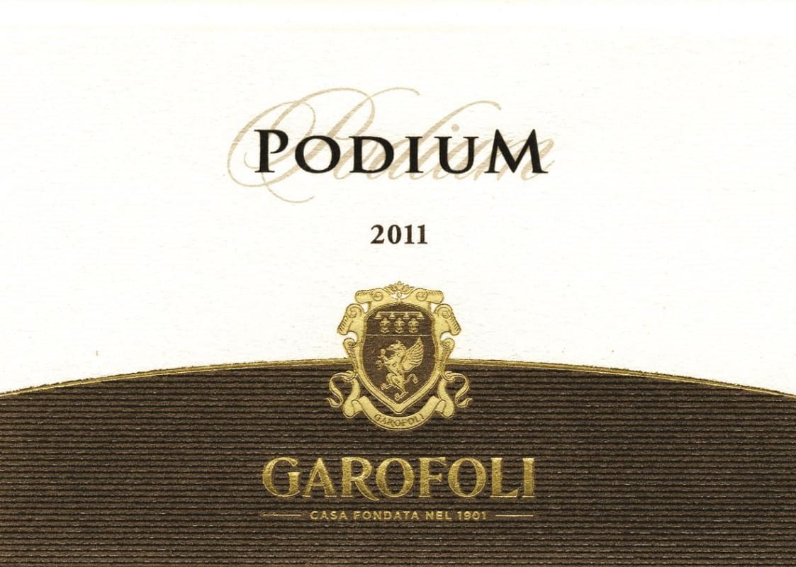 Garofoli Podium Verdicchio dei Castelli di Jesi Classico Superiore 2011 Front Label