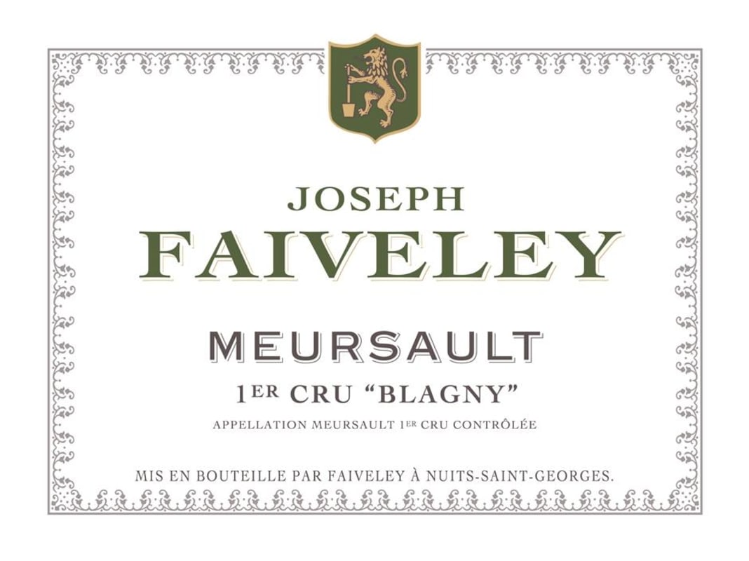 Faiveley Meursault Blagny Premier Cru 2011 Front Label