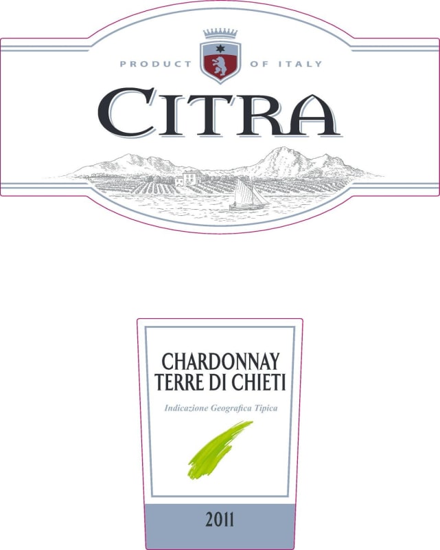 Citra Chardonnay 2011 Front Label