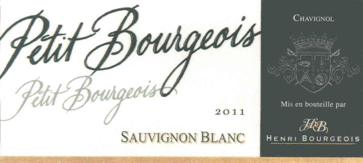 Henri Bourgeois Petit Bourgeois Sauvignon Blanc 2011 Front Label