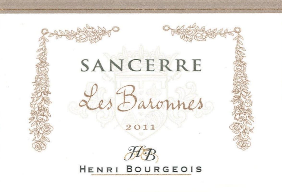 Henri Bourgeois Sancerre Les Baronnes Blanc 2011 Front Label