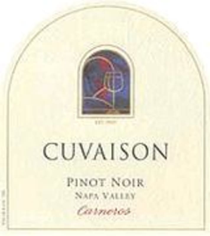 Cuvaison Estate Pinot Noir 2000 Front Label