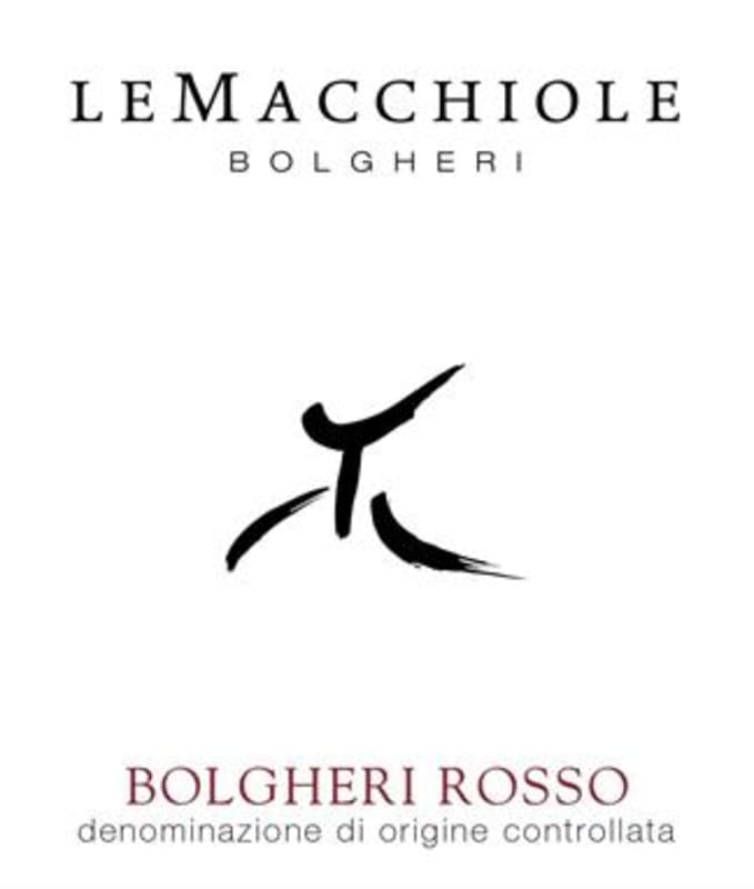Le Macchiole Bolgheri Rosso 2011 Front Label