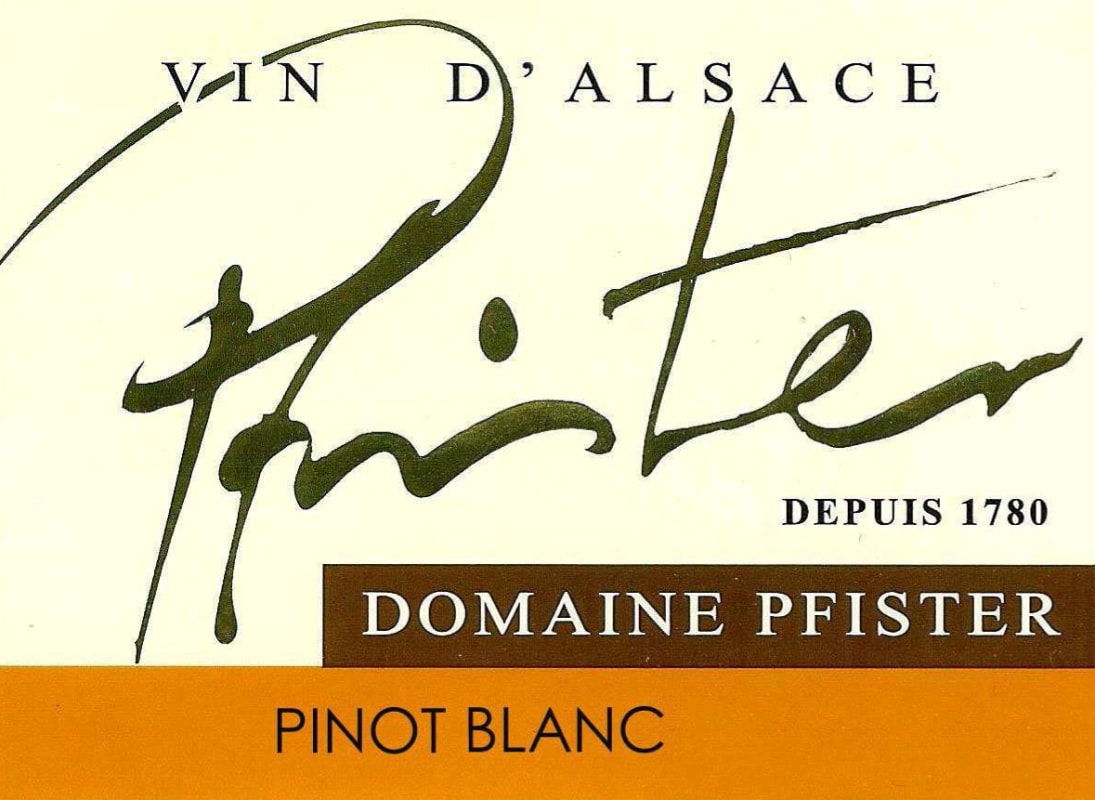 Melanie Pfister Pinot Blanc 2011 Front Label