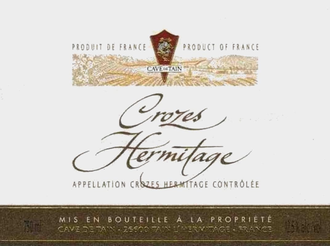 Cave de Tain Crozes-Hermitage Blanc 2011 Front Label