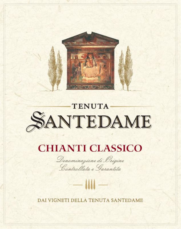 Ruffino Chianti Classico Tenuta Santedame 2011 Front Label
