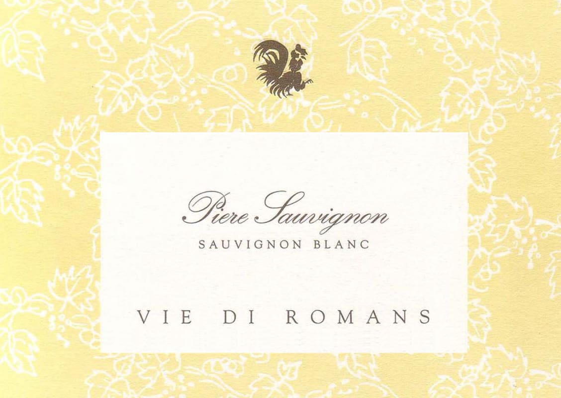 Vie di Romans Piere Sauvignon Blanc 2011 Front Label