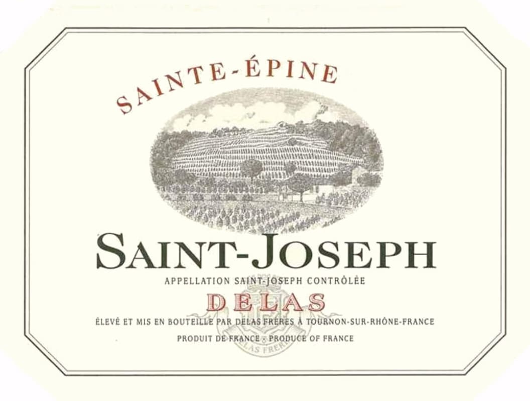 Delas Saint-Joseph Sainte-Epine 2011 Front Label