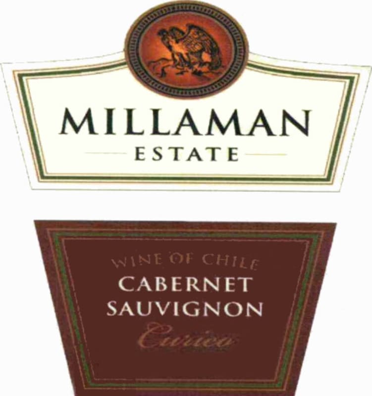 Millaman Cabernet Sauvignon 2011 Front Label