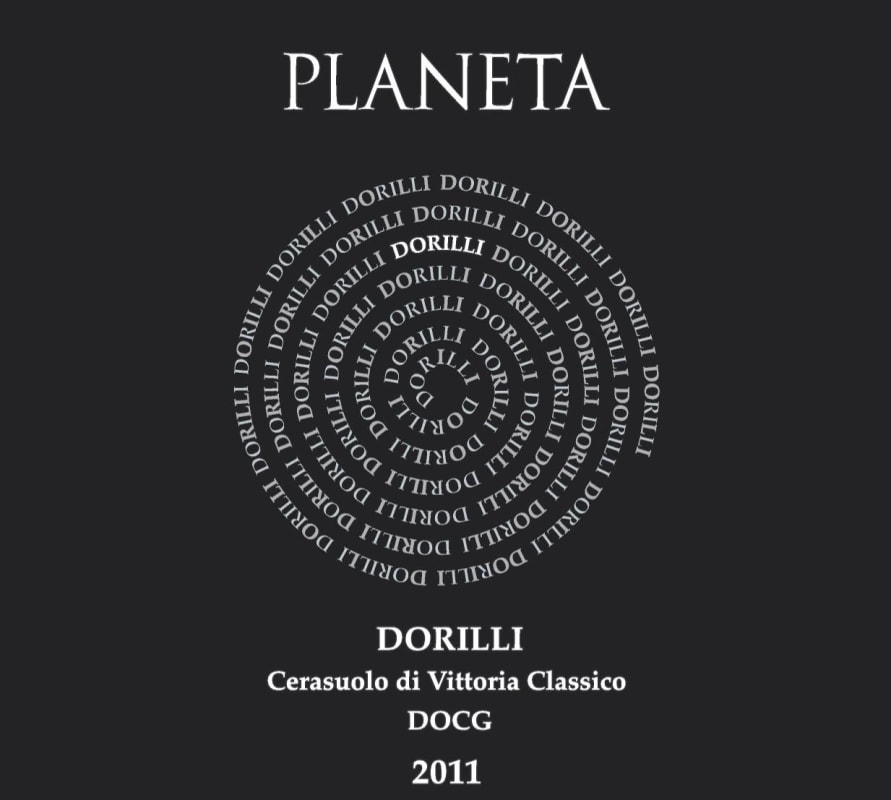 Planeta Cerasuolo di Vittoria Classico Dorilli 2011 Front Label