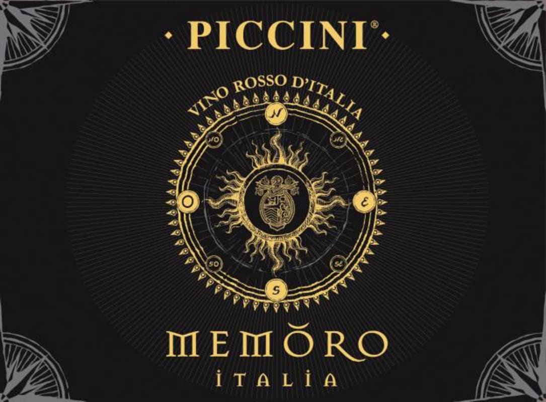 Piccini Memoro Rosso 2011 Front Label