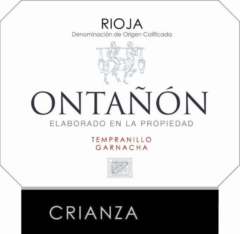 Bodegas Ontanon Crianza 2011 Front Label