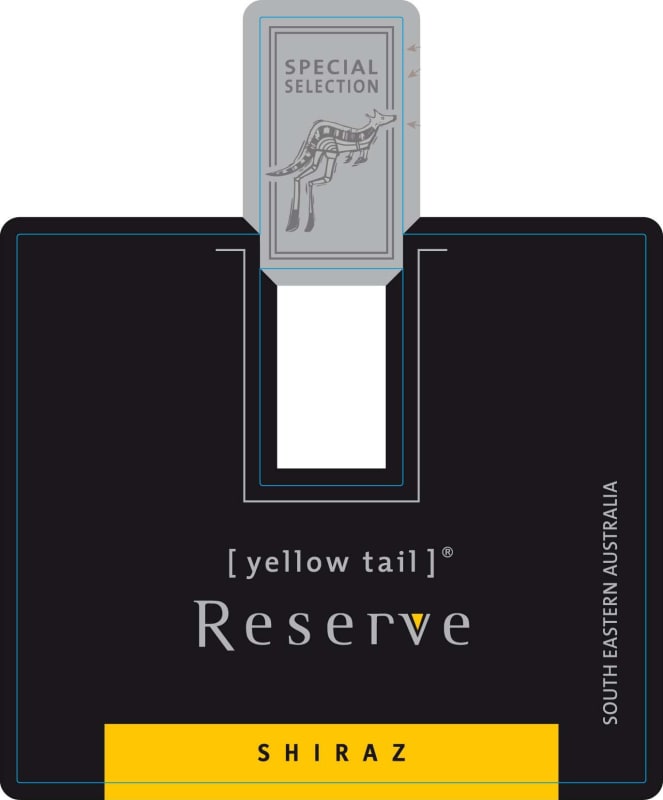 Yellow Tail The Reserve Shiraz 2011 Front Label