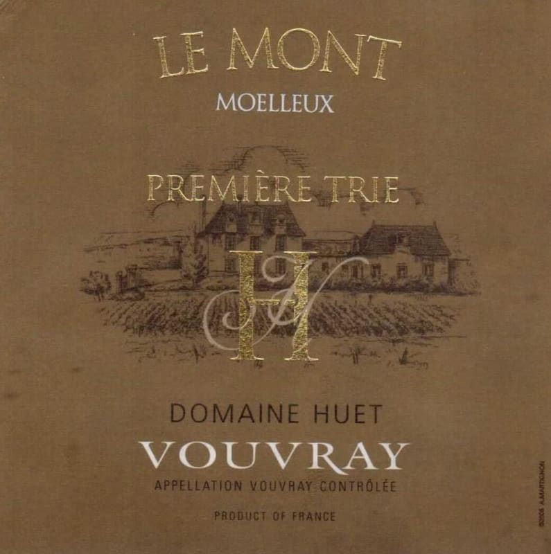Domaine Huet Le Mont Moelleux Premier Trie 2011 Front Label