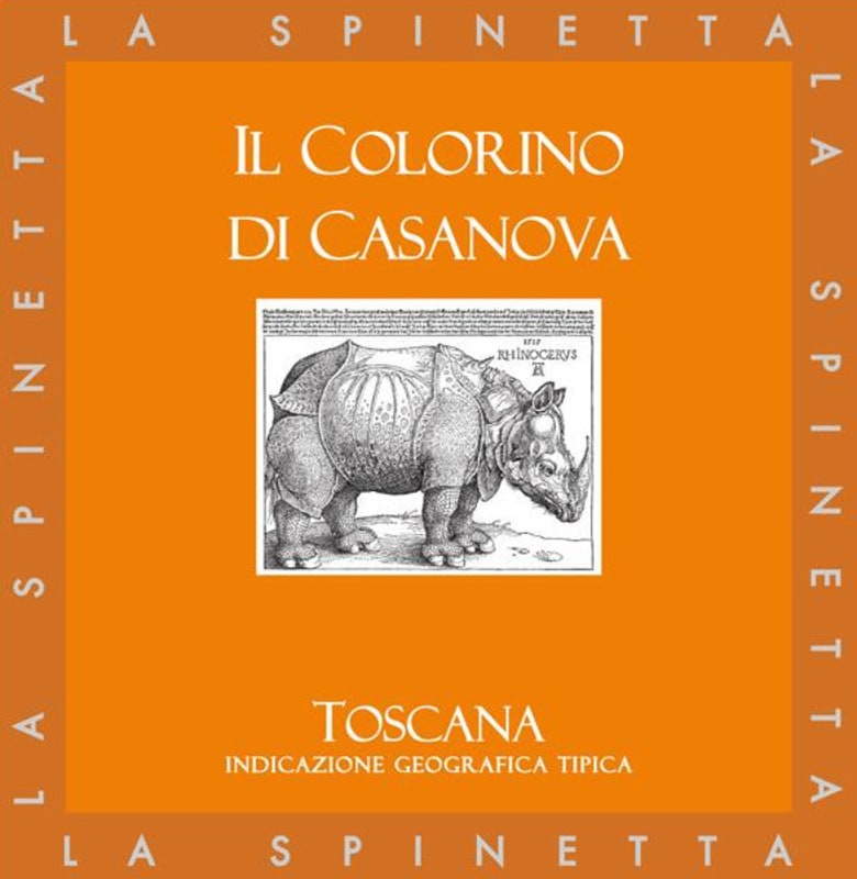 La Spinetta Il Colorino di Casanova 2011 Front Label