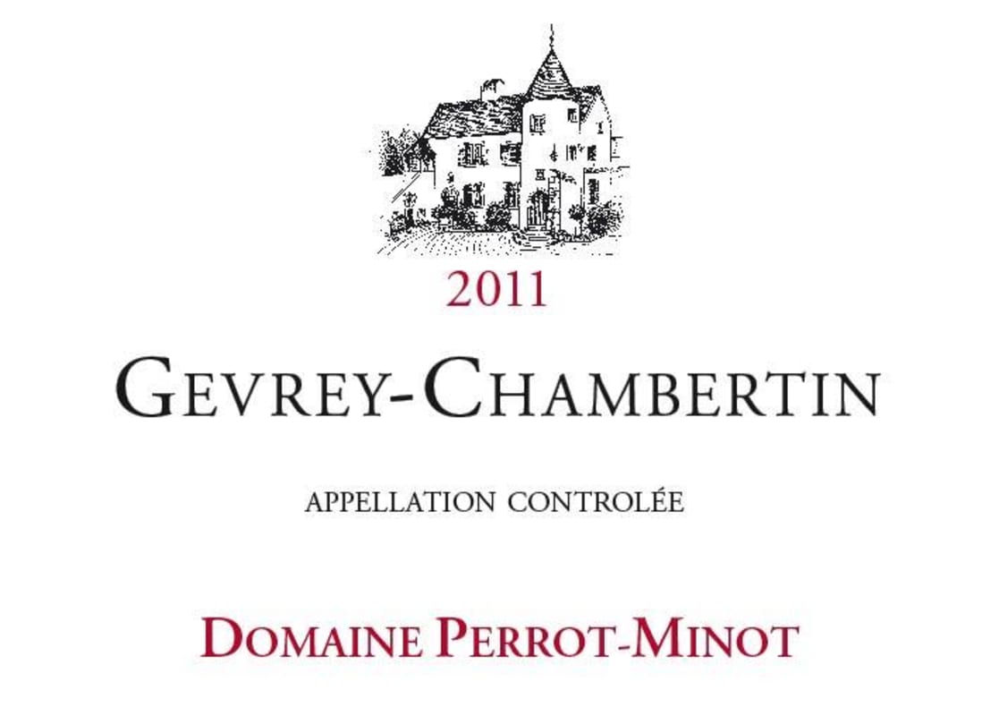Domaine Perrot-Minot Gevrey-Chambertin 2011 Front Label