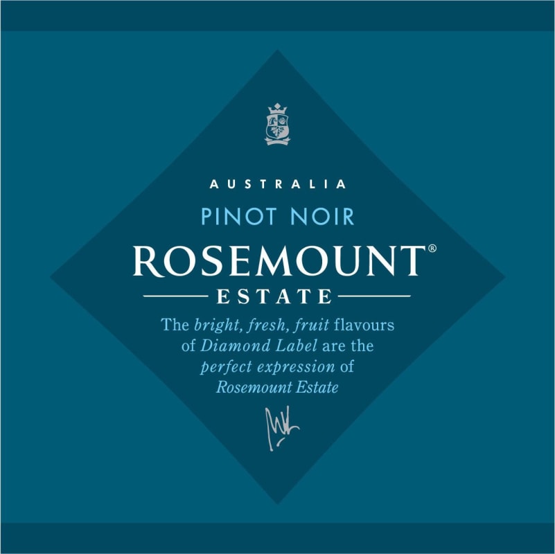 Rosemount Diamond Pinot Noir 2011 Front Label