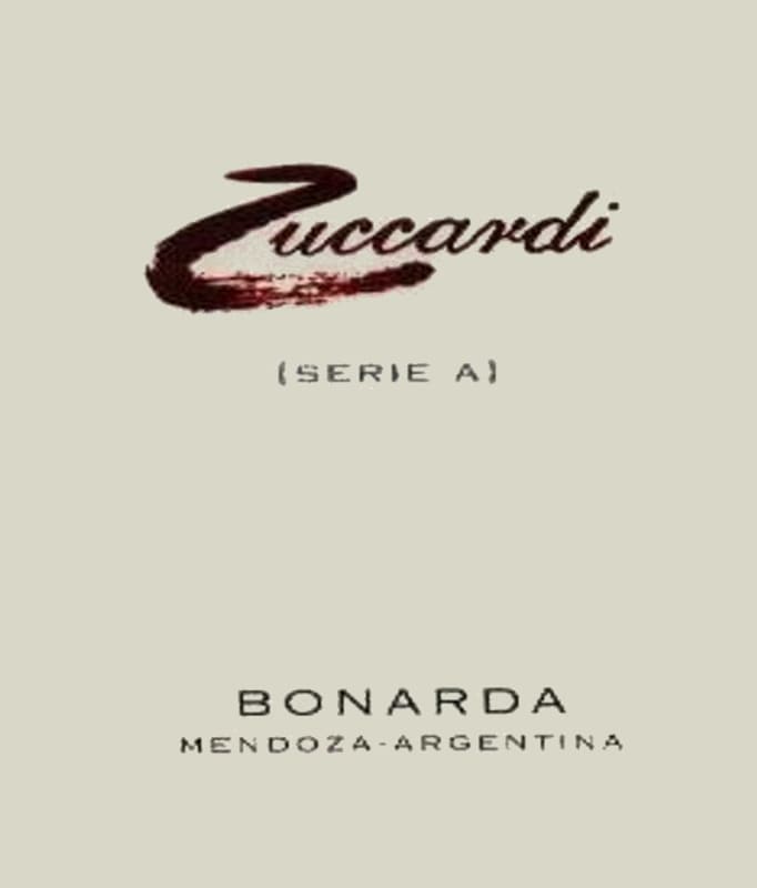 Zuccardi Serie A Bonarda 2011 Front Label