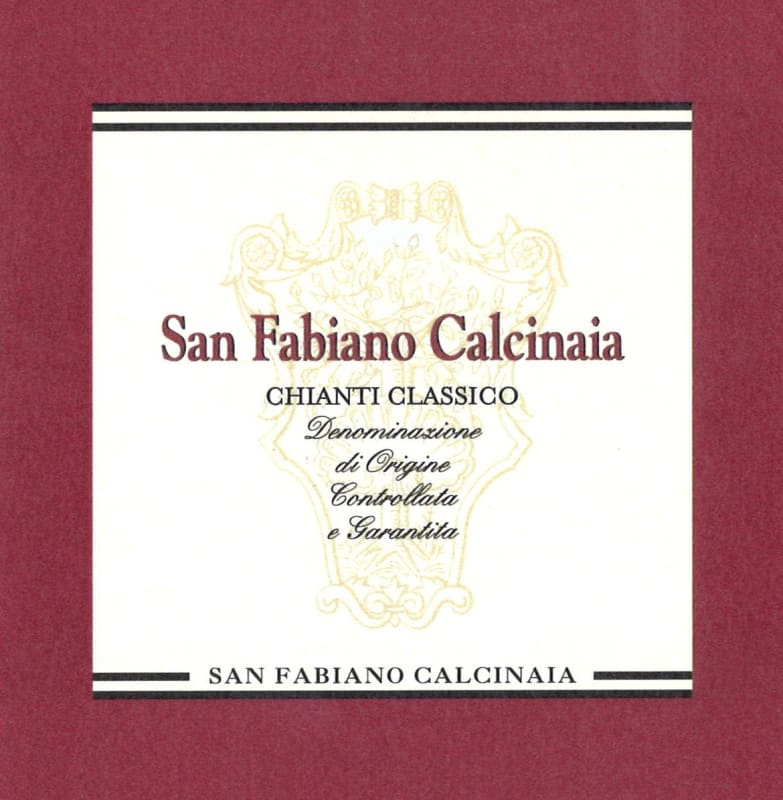 San Fabiano Calcinaia Chianti Classico 2011 Front Label