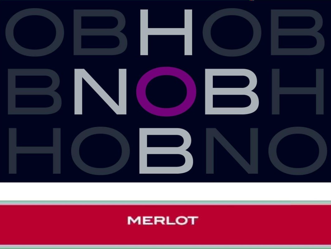 HobNob Merlot 2011 Front Label