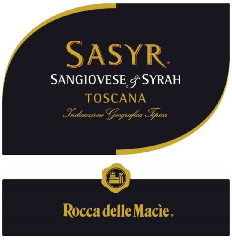 Rocca delle Macie Sasyr 2011 Front Label