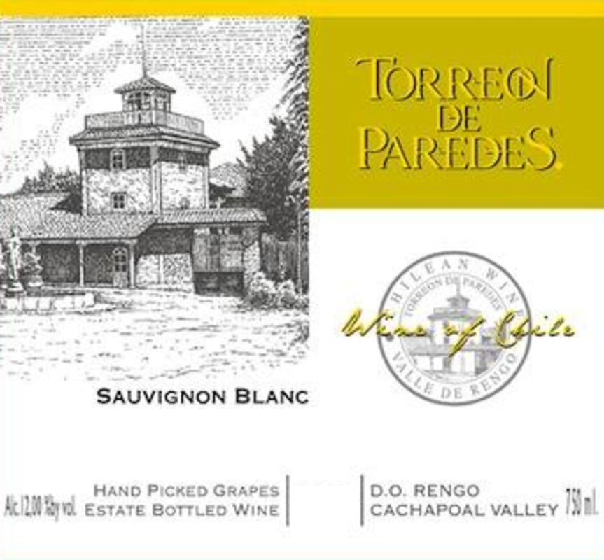 Torreon de Paredes Sauvignon Blanc 2011 Front Label