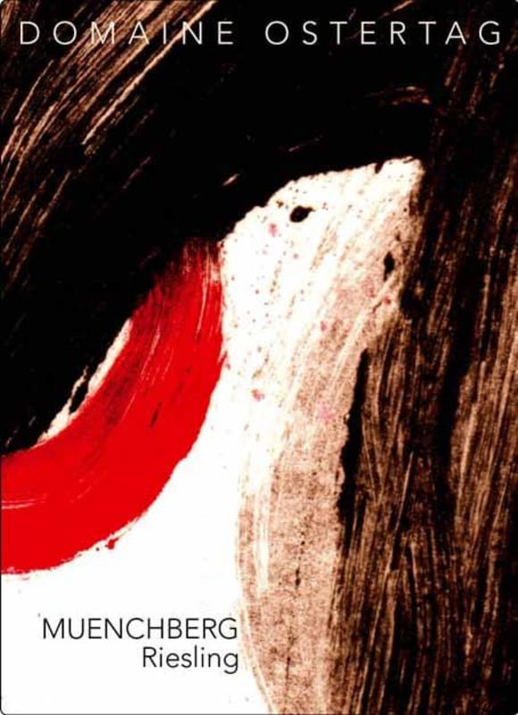 Ostertag Muenchberg Riesling 2011 Front Label