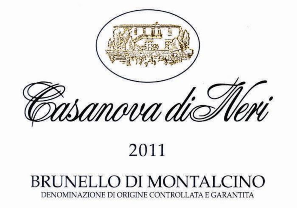 Casanova di Neri Brunello di Montalcino 2011 Front Label