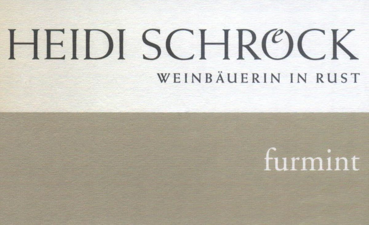 Heidi Schrock & Sohne Furmint 2011 Front Label