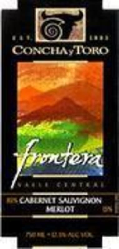 Concha y Toro Frontera Cabernet/Merlot 2000 Front Label