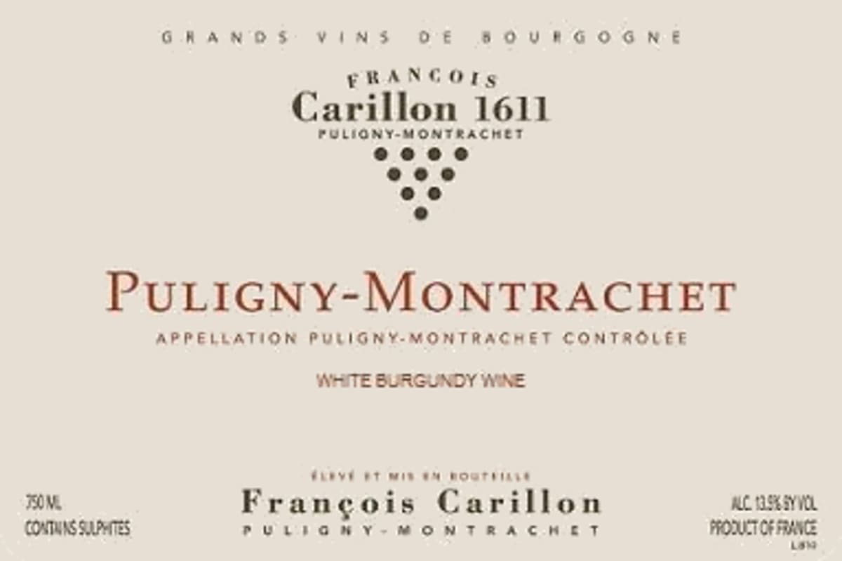 Francois Carillon Puligny-Montrachet 2011 Front Label