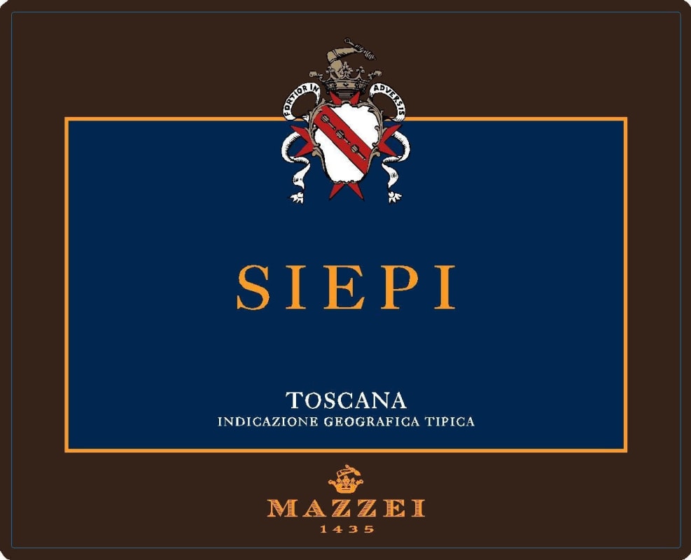 Mazzei Fonterutoli Siepi 2011 Front Label